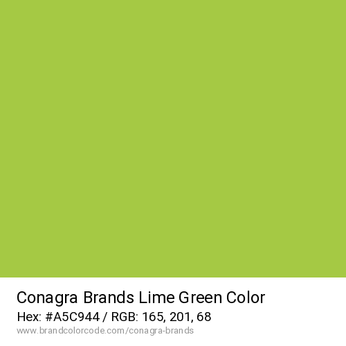 Conagra Brands's Lime Green color solid image preview