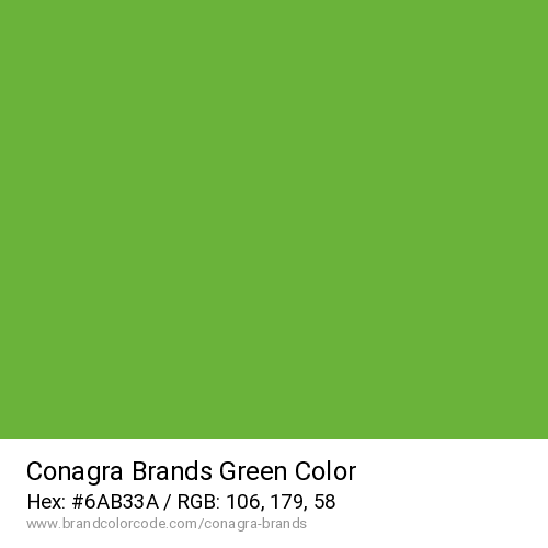 Conagra Brands's Green color solid image preview