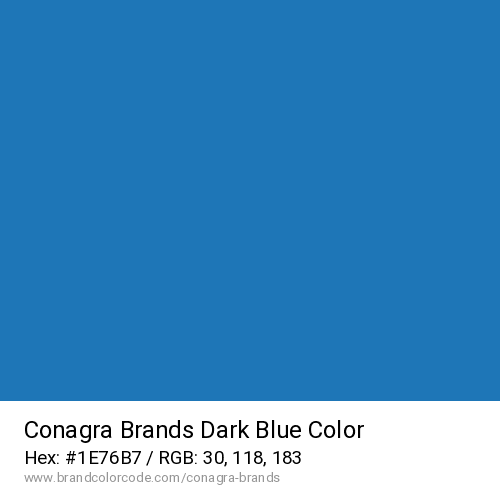 Conagra Brands's Dark Blue color solid image preview