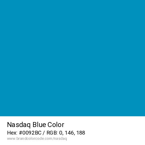Nasdaq's Blue color solid image preview