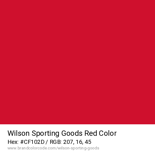 Wilson Sporting Goods's Red color solid image preview