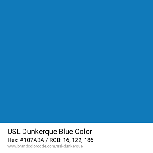 USL Dunkerque's Blue color solid image preview