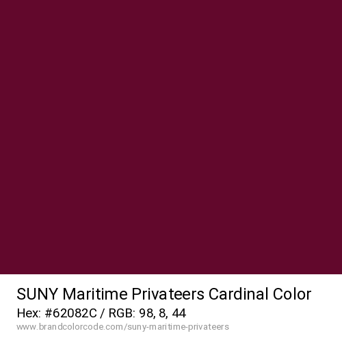 SUNY Maritime Privateers's Cardinal color solid image preview