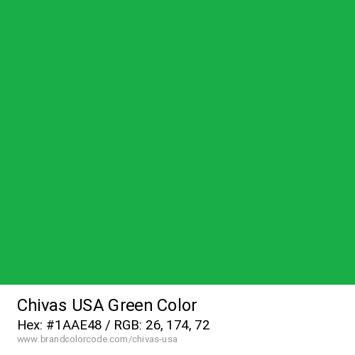 Chivas USA's Green color solid image preview