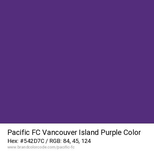 Pacific FC's Vancouver Island Purple color solid image preview