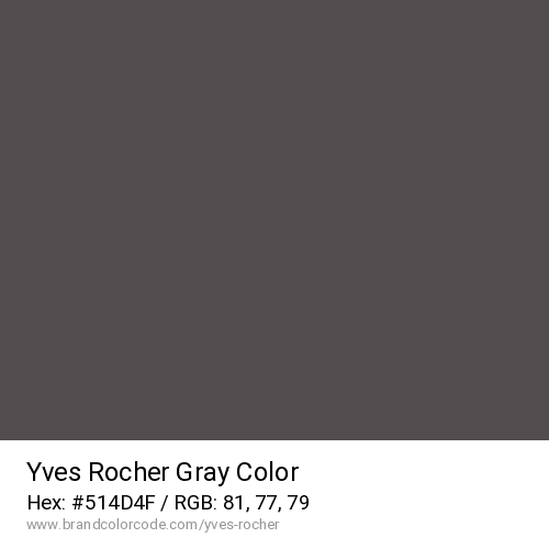 Yves Rocher's Gray color solid image preview