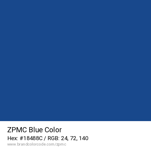 ZPMC's Blue color solid image preview
