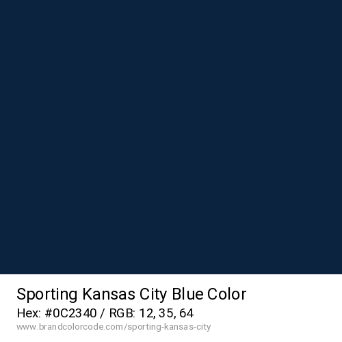 Sporting Kansas City's Blue color solid image preview