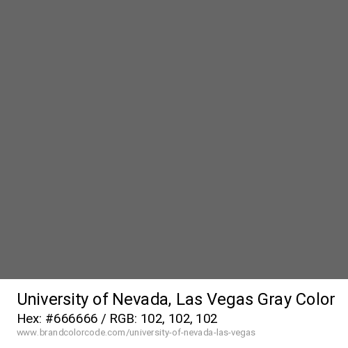 University of Nevada, Las Vegas's Gray color solid image preview