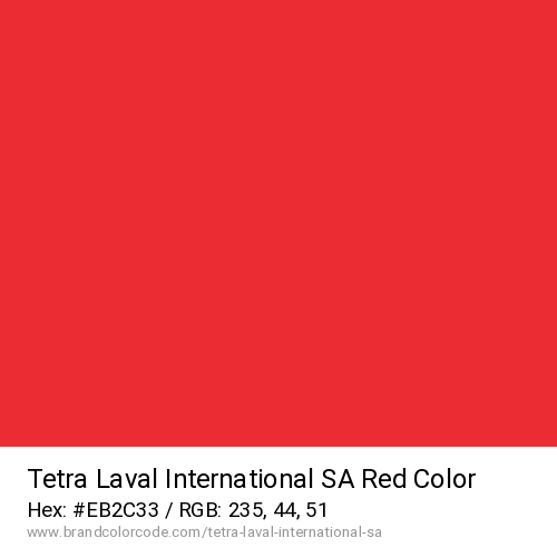Tetra Laval International SA's Red color solid image preview