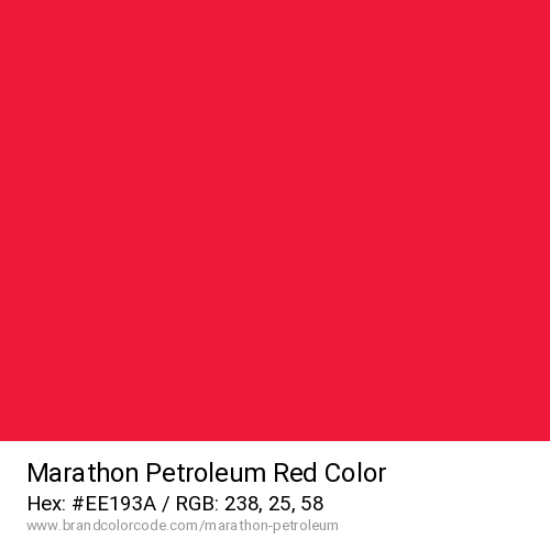 Marathon Petroleum's Red color solid image preview