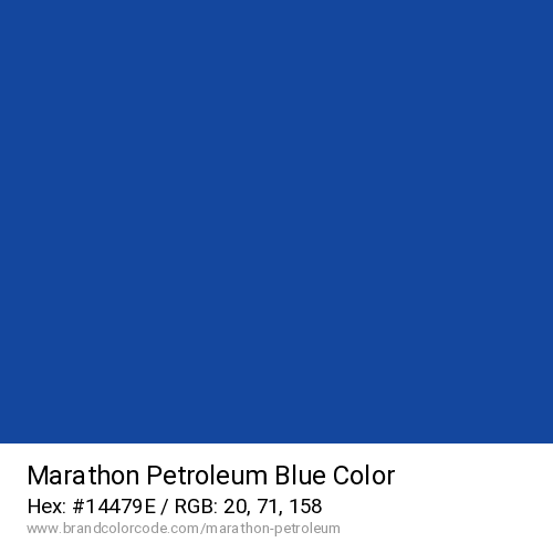 Marathon Petroleum's Blue color solid image preview