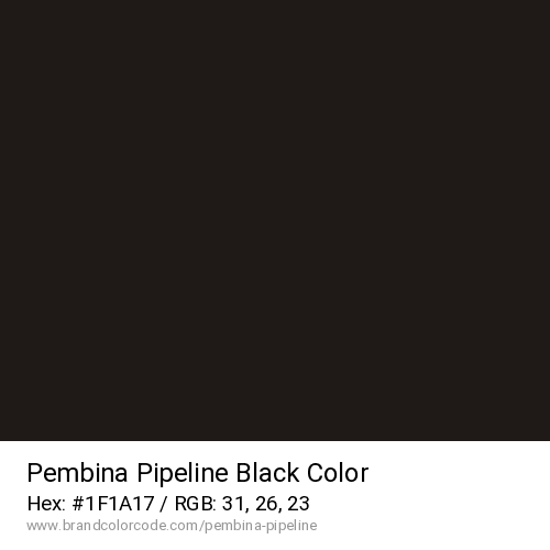 Pembina Pipeline's Black color solid image preview