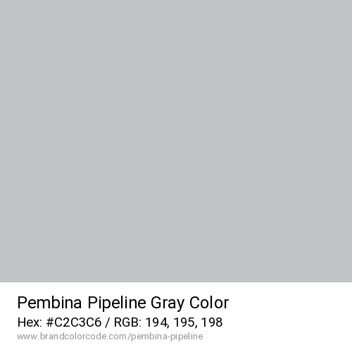 Pembina Pipeline's Gray color solid image preview