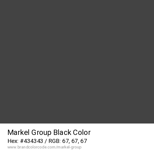 Markel Group's Black color solid image preview