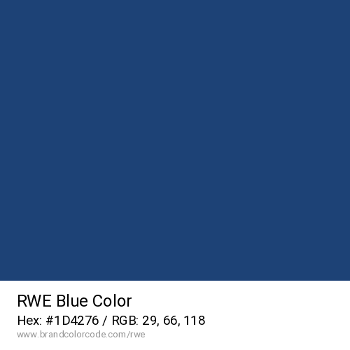 RWE's Blue color solid image preview
