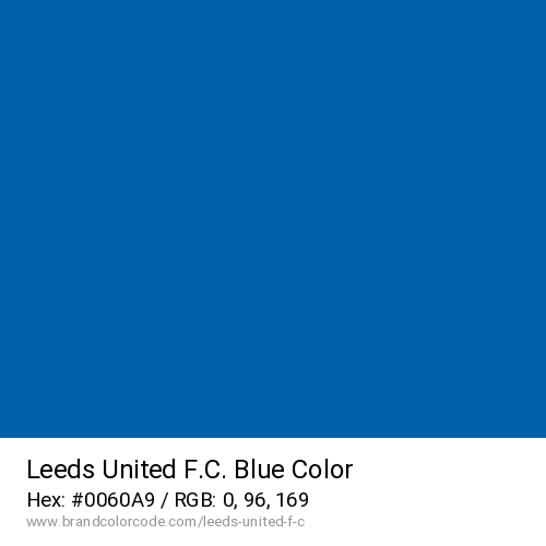 Leeds United F.C.'s Blue color solid image preview