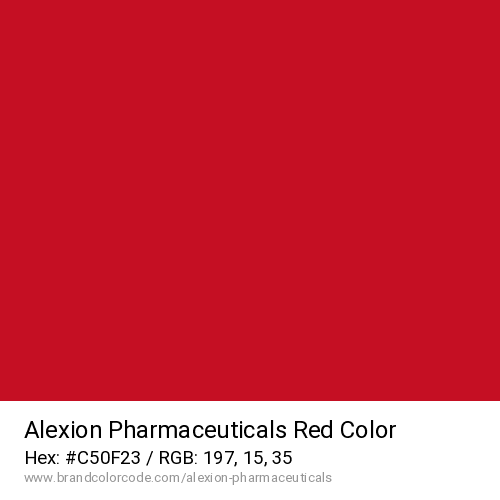 Alexion Pharmaceuticals's Red color solid image preview