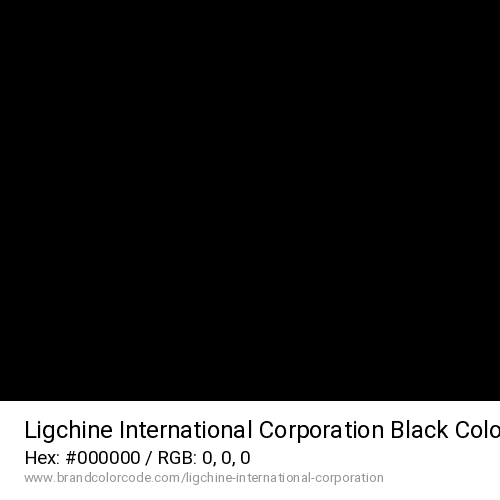 Ligchine International Corporation's Black color solid image preview