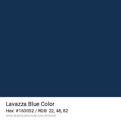 Lavazza's Blue color solid image preview