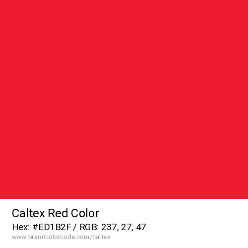 Caltex's Red color solid image preview