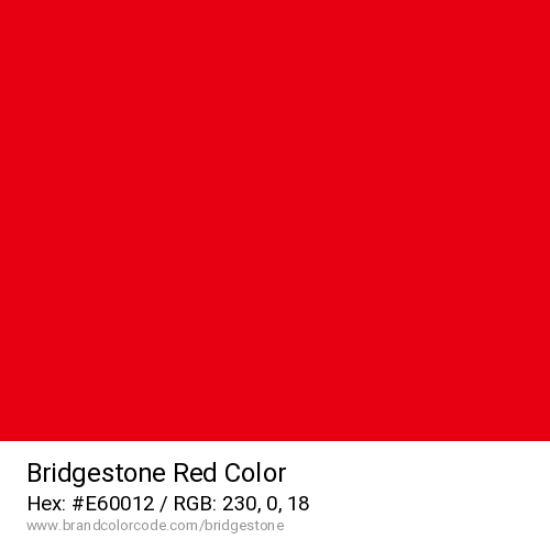 Bridgestone's Red color solid image preview