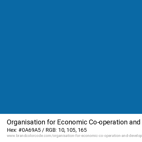 Organisation for Economic Co-operation and Development (OECD)'s Blue color solid image preview