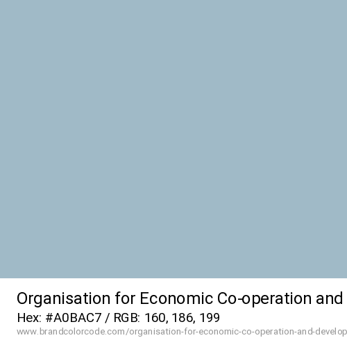 Organisation for Economic Co-operation and Development (OECD)'s Light Blue color solid image preview