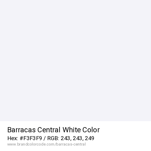 Barracas Central's White color solid image preview