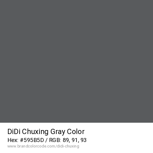 DiDi Chuxing's Gray color solid image preview