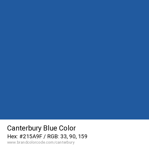 Canterbury's Blue color solid image preview