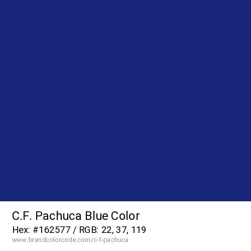C.F. Pachuca's Blue color solid image preview