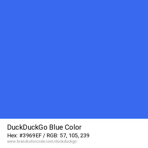 DuckDuckGo's Blue color solid image preview