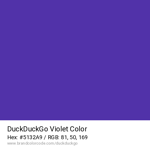 DuckDuckGo's Violet color solid image preview