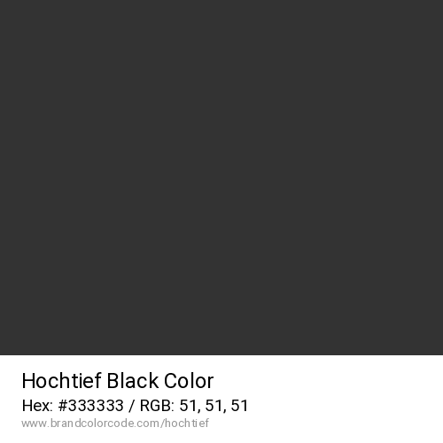 Hochtief's Black color solid image preview