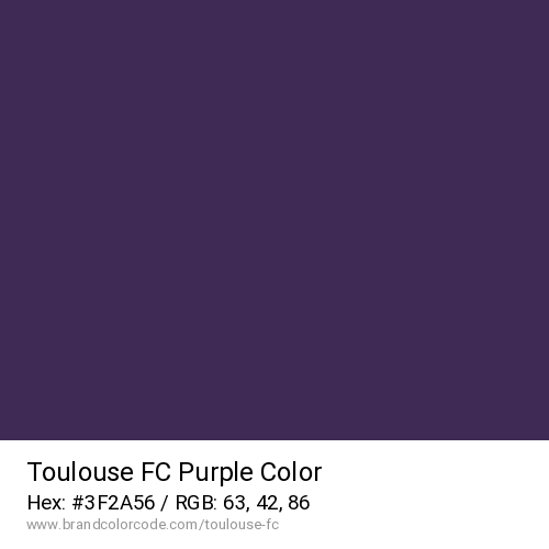 Toulouse FC's Purple color solid image preview