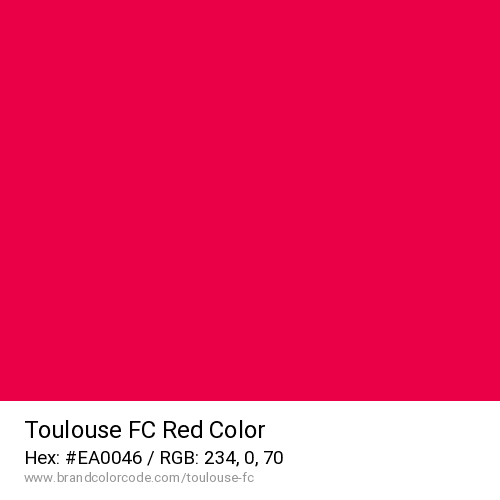 Toulouse FC's Red color solid image preview