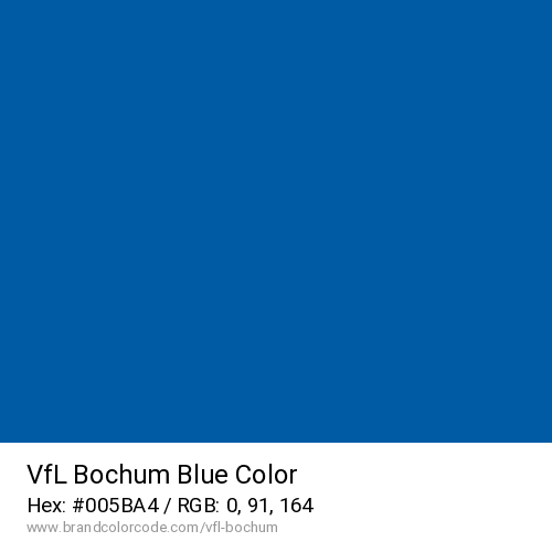 VfL Bochum's Blue color solid image preview