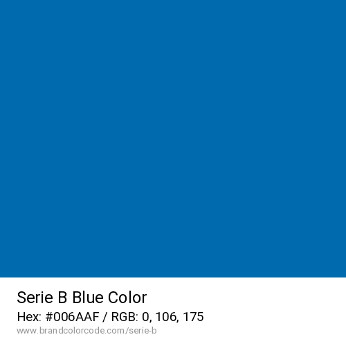Serie B's Blue color solid image preview