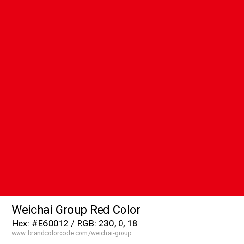 Weichai Group's Red color solid image preview