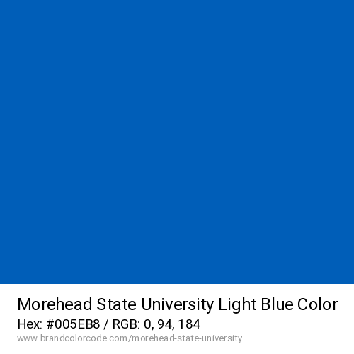 Morehead State University's Light Blue color solid image preview