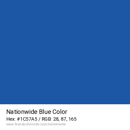 Nationwide's Blue color solid image preview