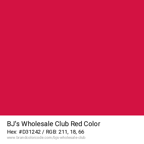 BJ’s Wholesale Club's Red color solid image preview