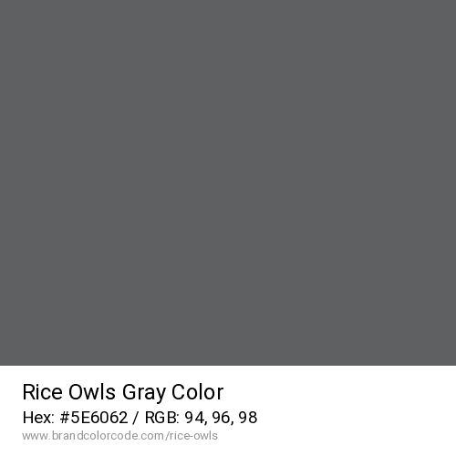 Rice Owls's Gray color solid image preview