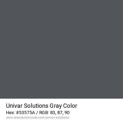 Univar Solutions's Gray color solid image preview