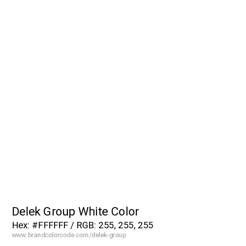 Delek Group's White color solid image preview