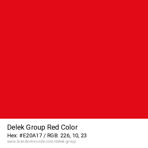 Delek Group's Red color solid image preview