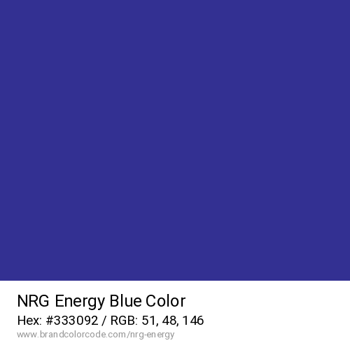 NRG Energy's Blue color solid image preview