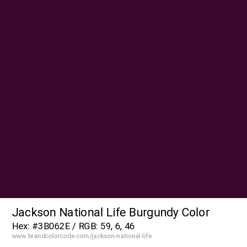 Jackson National Life's Burgundy color solid image preview