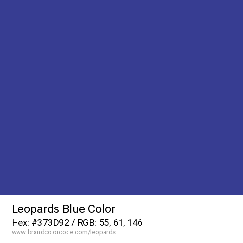 Leopards's Blue color solid image preview
